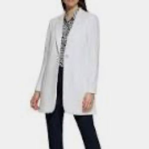 Tommy Hilfiger white One Button Topper / Blazer